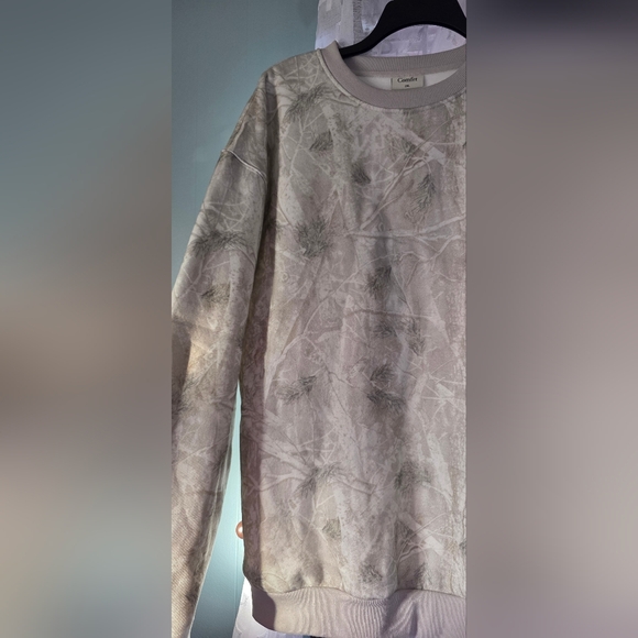 Womens Comfrt 2x Camo Crewneck Sweatshirt - Picture 4 of 5